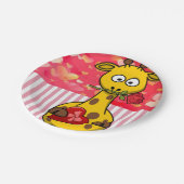 ペーパープレート バレンタインデー、キリン (アングル)