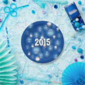 ペーパープレート - 新年の泡 (パーティー)