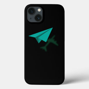 ペーパープレーン折り紙趣味 iPhone 13ケース