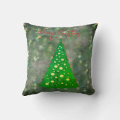 ペーパーホワイトクリスマス装飾用クッション クッション (裏面)