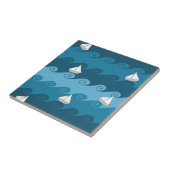 ペーパーボートパターン タイル (側面)