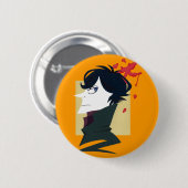 ペーパーポートレート 缶バッジ (正面&裏面)