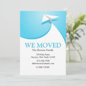 ペーパー平らな移動発表 案内状 (スタンド正面)