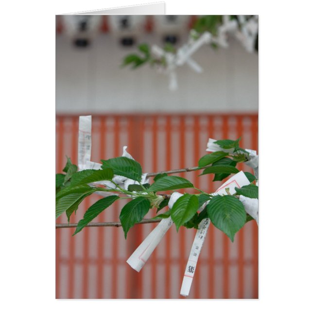 ペーパー幸運カード (正面)