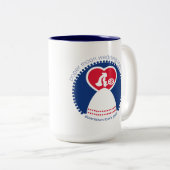 ペーパー月の結婚式のブティックのマグ愚か者の金ゴールド ツートーンマグカップ (正面右)