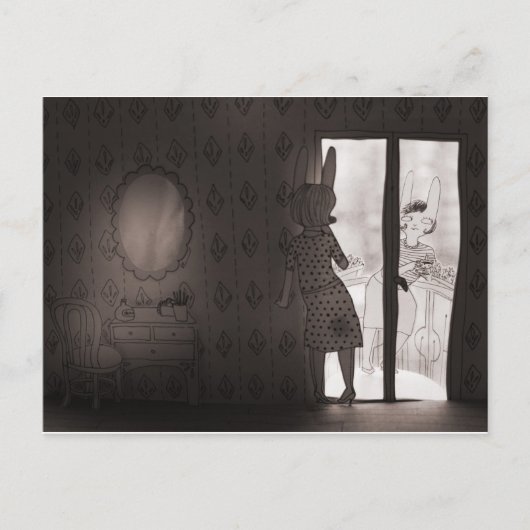 ペーパー部屋 ポストカード (正面)