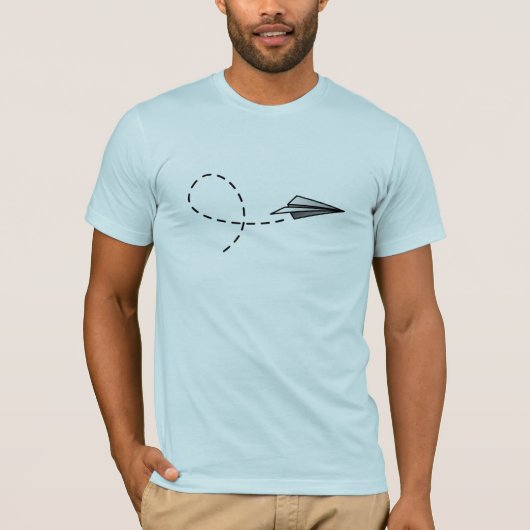 ペーパー飛行機 Tシャツ (正面)