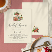 ペーパー |イチゴアフタヌーンティーブライダルシャワー