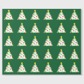 ペーパー カットアウト クリスマスツリー (フラット)