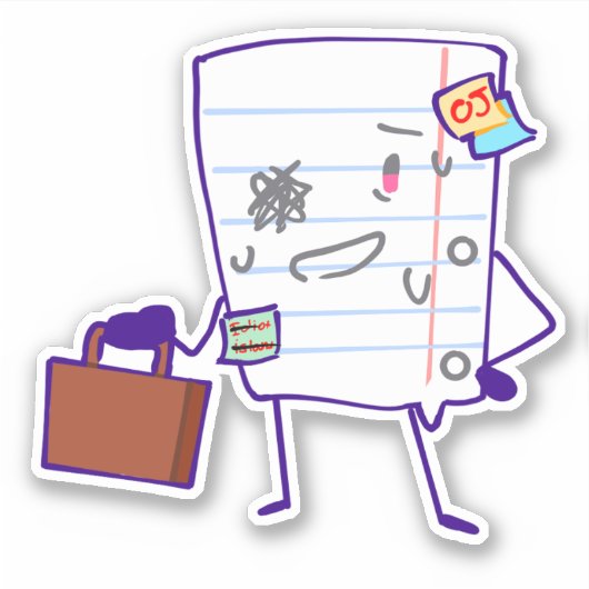 ペーパー! シール (正面)