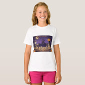 ペーパー&プック ハッピーハロウィン！ Tシャツ (正面フル)