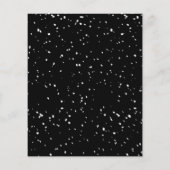 ペーパー |ホリデーオープンハウスパーティーブラックフライヤー (裏面)