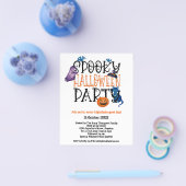 ペーパー |不気味ハローウィンパーティ招待状 (シングル)