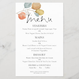 ペーパー |水モダン色の葉のメ結婚ニュー