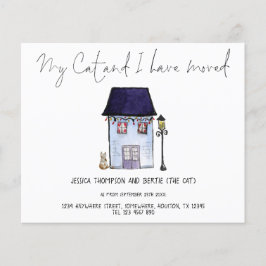 ペーパー |私のおもしろい猫は引っ越しをした