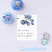 ペーパー |青い葉の新しいホームアドレス詳細 (シングル)