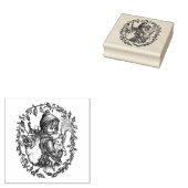 ペーフランスのノエル、セント。ニコラスヴィンテージスタイルサンタ ラバースタンプ (押印)