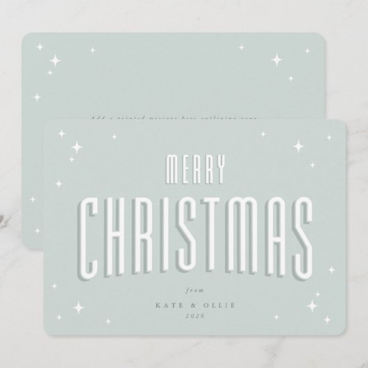 ペールグリーン メリクリ レトロスターズ フラット シーズンカード (正面/裏面)