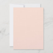 ペールピンクとブラウンのペイズリー花柄 招待状 (裏面)