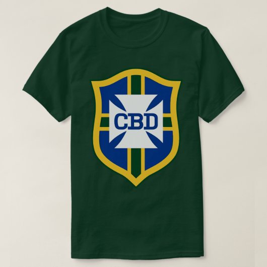 ペールブラジル1970 CBDジャージーフロントバックプリント Tシャツ (デザイン正面)