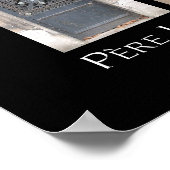 ペールラカイズ墓地クリプトプリント ポスター (角)