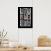 ペールラカイズ墓地クリプトプリント ポスター (キッチン)