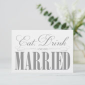 ペー食べター・ドリンク・ビー結婚したブ |エンクロージャ エンクロージャーカード (スタンド正面)