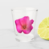 ペ感じンピンクローズ ショットグラス (正面)