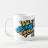 ペ最高のポー |グランドパ写真 コーヒーマグカップ (左)