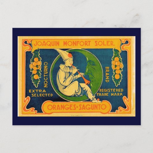 ホアキンオレンジ ポストカード (正面)