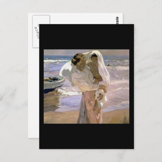 ホアキンソロライバスティダアフターザバス ポストカード (正面/裏面)