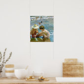 ホアキンソロライバスティダヘナルド足 ポスター (キッチン)