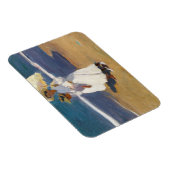 ホアキンソロラオンザビーチ マグネット (右側)