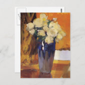 ホアキンソロラホワイトローゼズザハウスガーデン ポストカード (正面/裏面)