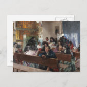 ホアキンソロラ – バプテスマ ポストカード (正面/裏面)