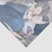 ホアキンソロラ – 女性歩くオンビーチ 薄葉紙 (詳細)