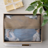 ホアキンソロラ – 女性歩くオンビーチ 薄葉紙 (ギフト)