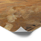 ホアキン・ソロラ海岸を散歩する ポスター (角)