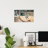 ホアキン・ソロラ・イ・バスティダスキップロープ ポスター (ホームオフィス)