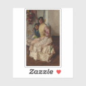 ホアキン・ソロラ・イ・バスティダ・ペピラとその娘 シール (シート)