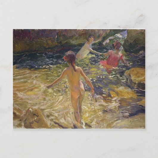 ホアキン・ソロラ – ザ・バス，ジャヴェア ポストカード (正面)