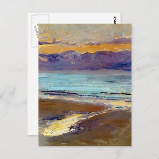 ホアキン・ソロラ – シーショア ポストカード (正面/裏面)