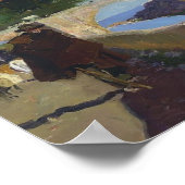 ホアキン・ソロラ – トレドの盲人 ポスター (角)