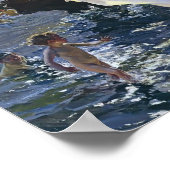 ホアキン・ソロラ – 入浴時間 ポスター (角)