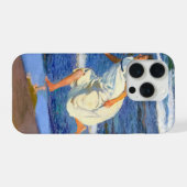 ホアキン・ソローリャ「浜辺を走る」 iPhoneケース (裏面横)