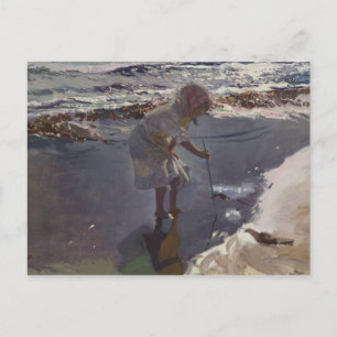 ホアキンSorolla - Buscando Mariscos ポストカード