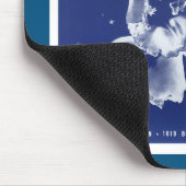 ホアギー・カーミカエルの「ブルーラン」 マウスパッド (コーナー)