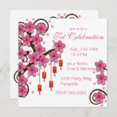 ホアダオハッピーニューイヤー 招待状 (正面/裏面)