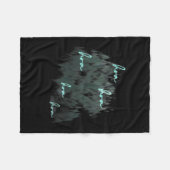 ホアホアホアホアシーズン フリースブランケット (正面(横))