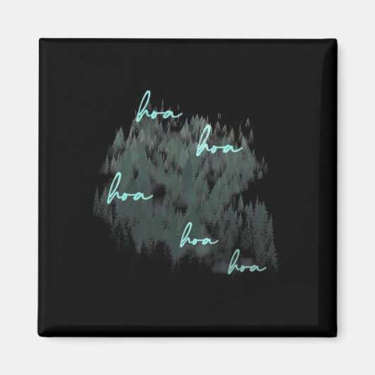 ホアホアホアホアシーズン マグネット (正面)